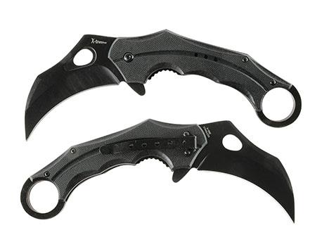 X-Treme - Karambit Zwart G10